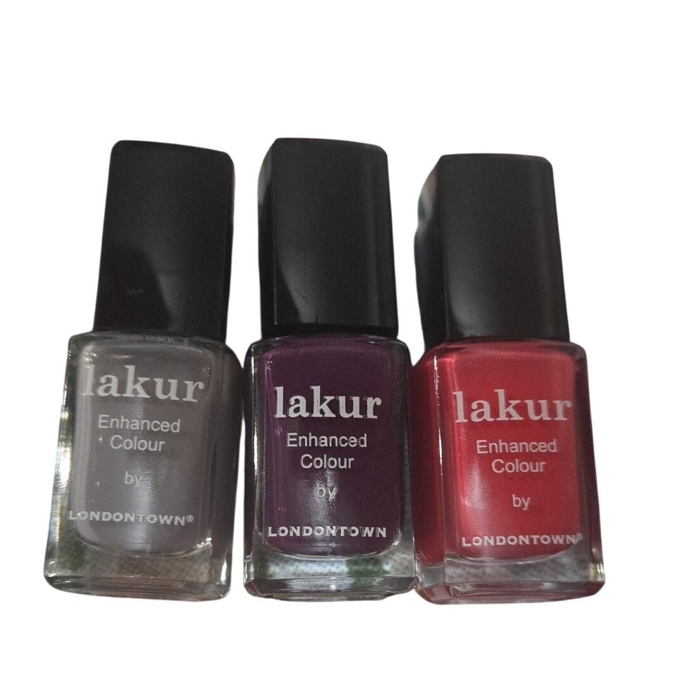 NEW‎ Londontown Nail Color Lakur Trio Jewel Boho Normcore Ecocore Cruelty Free
